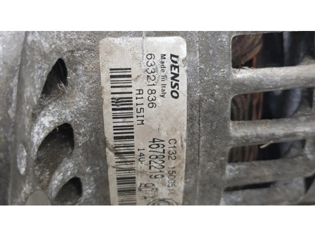 Генератор 63321836, 46782219   Alfa Romeo 147 1.6     