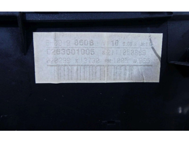 Přístrojová deska  Seat Arosa 1999 0263601005, IMPRK1247243  