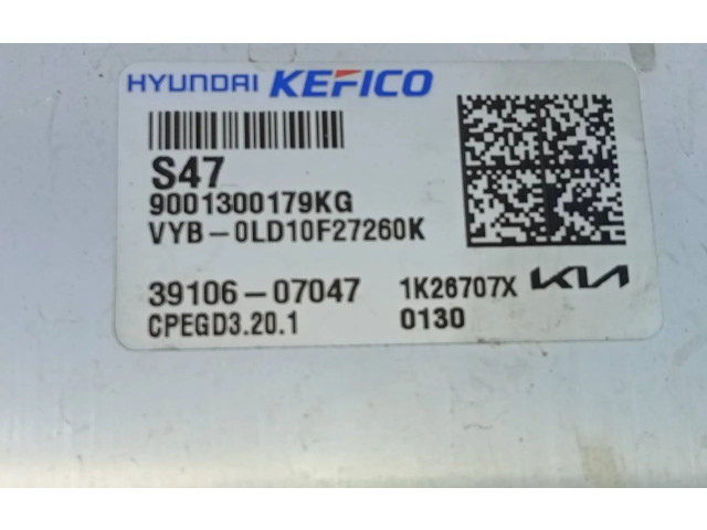 Řídící jednotka 3910607047, 9001300179KG   KIA Stonic 2022
