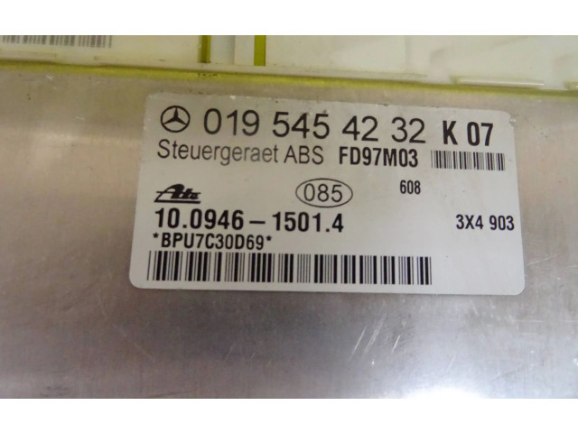 Блок управления АБС 0195454232K07   Mercedes-Benz C W202