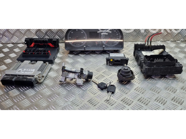 Комплект блоков управления 03G906021CG, 0281012746   Volkswagen Caddy