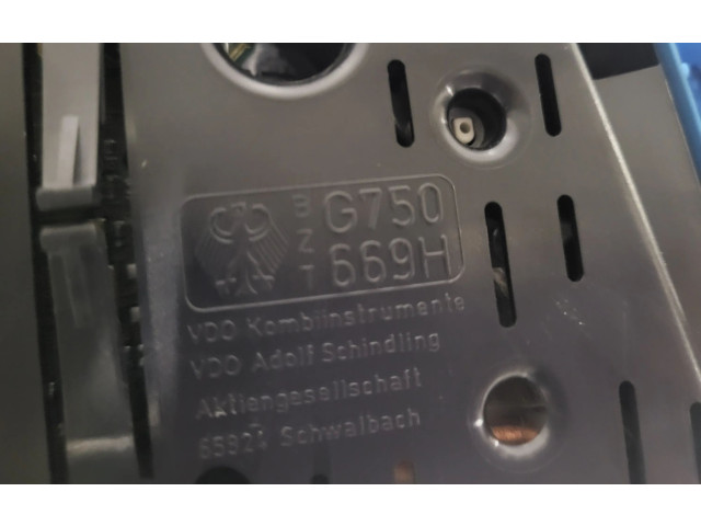 Přístrojová deska  Audi A6 S6 C5 4B 1999 G750669H, 4B0919881  