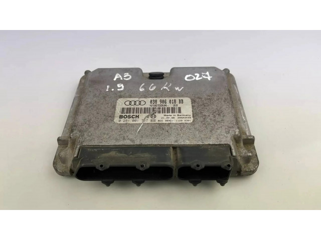 Блок управления двигателя 038906018BB, 28SA3439   Audi A3 S3 8L