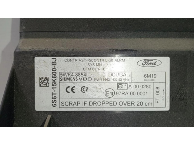 Блок комфорта 6S6T15K600BJ, MODULOCONFORT   Ford Fiesta   