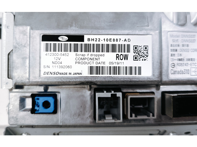Дисплей    BH2210E887AD, DNNS037   Land Rover Range Rover Sport L320