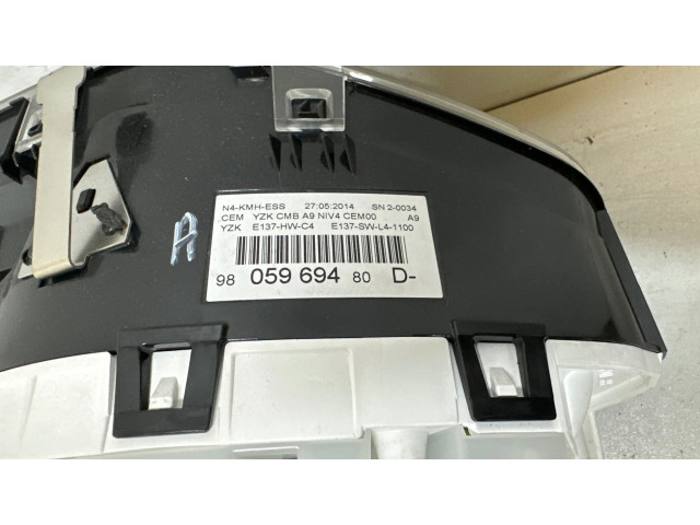 Přístrojová deska  Peugeot 2008 I 2014 9805969480, 27052014  