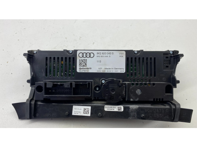 Блок управления климат-контролем 8K2820043S   Audi Q5 SQ5