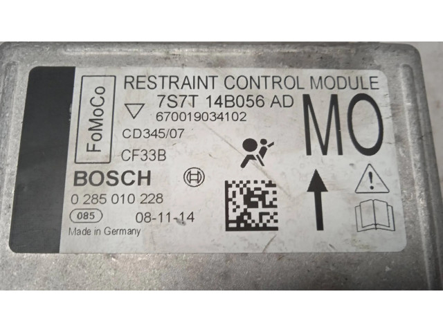 Блок подушек безопасности 7S7T14B056AD   Ford Mondeo MK IV