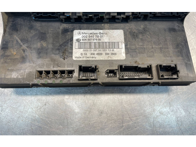   Pojistková skříňka 0025457801, 5DK00797400   Mercedes-Benz C W203 2003
