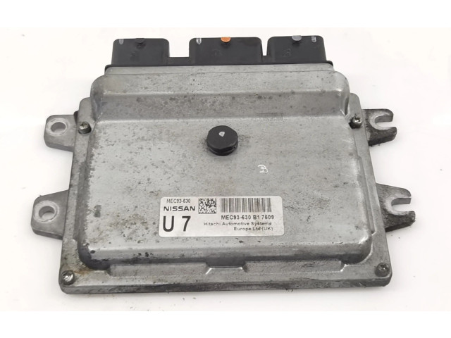 Řídící jednotka MEC93630B17609, MEC93630   Nissan Qashqai 2007