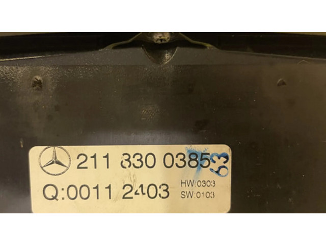 Блок управления климат-контролем A2118300385, 2118300385   Mercedes-Benz E W211