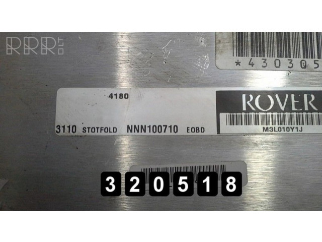 Řídící jednotka NNN100710   Land Rover Freelander 2000