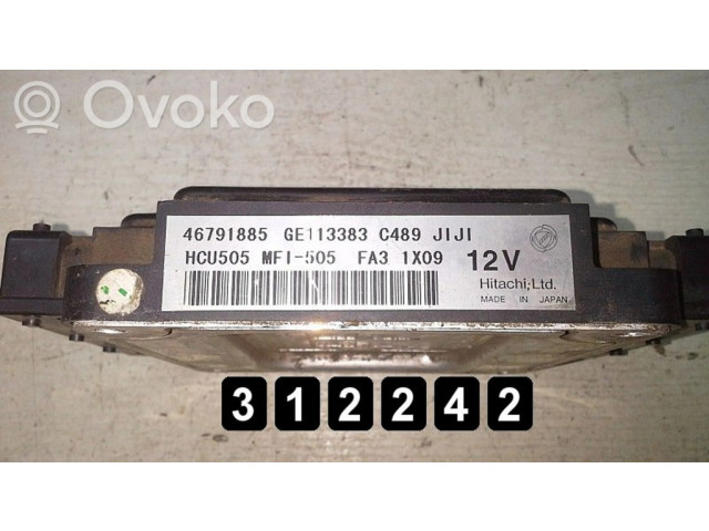 Řídící jednotka 46791885   Fiat Stilo 2002