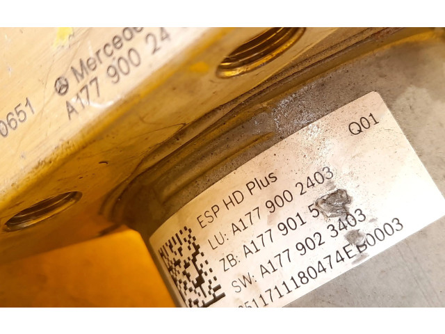 Jednotka ABS 1779002403, A1779002403   Mercedes-Benz A W177 2018