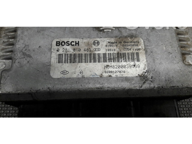 Модуль управления gateway 0281010483   Renault Scenic I