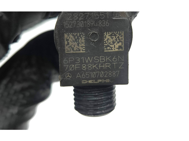 Vstřikovač A6510702887, 28271551   Mercedes-Benz GLK (X204)    651916 