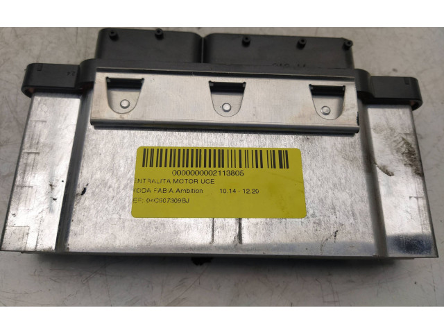 Блок управления двигателя 04C907309BJ, 0261S19045   Skoda Fabia Mk3 (NJ)