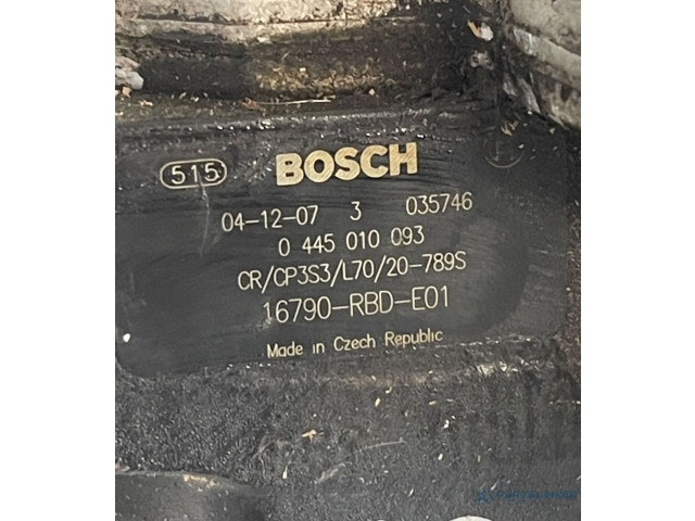 Vstřikovací čerpadlo 0445010093   Honda Accord     