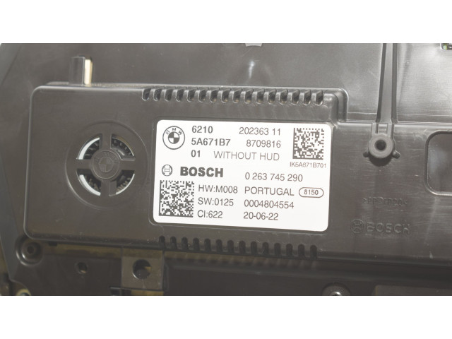 Přístrojová deska  BMW 1 F40 2022 5A671B7, 5A76493  