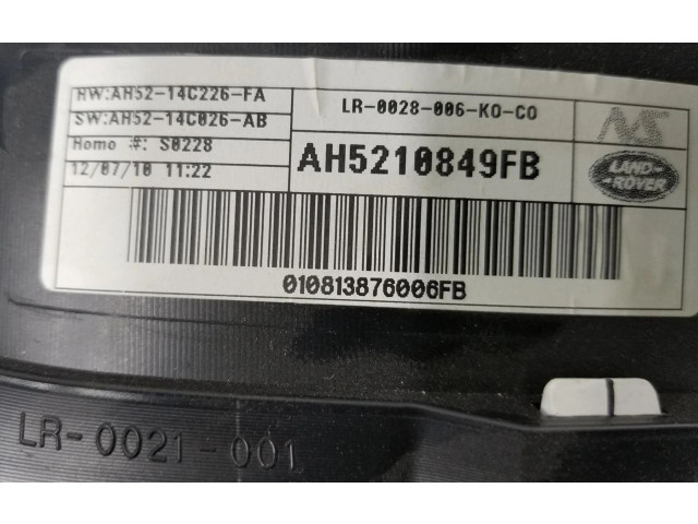Přístrojová deska  Land Rover Freelander 2 - LR2 2010 LR020122, AH5210849FB  