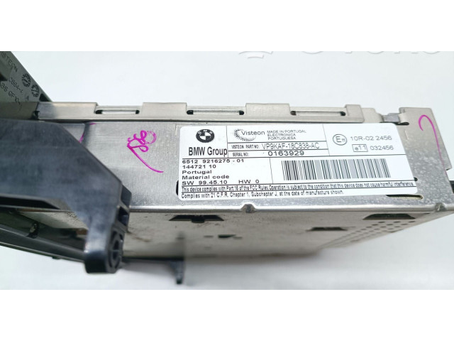Радио/ проигрыватель CD/DVD / навигация 9186215, 65129186215   BMW 1 E81 E87 2008