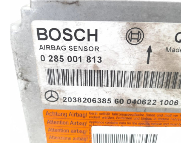 Блок подушек безопасности 2038206385, 2038206385   Mercedes-Benz C W203