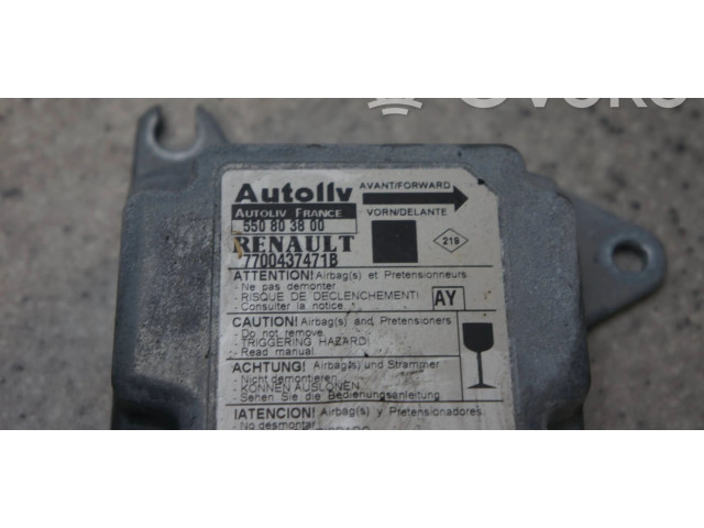 Блок подушек безопасности 7700437471B, 550803800   Renault Scenic RX