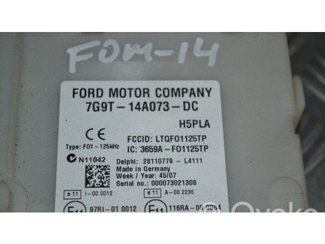 Блок предохранителей  7G9T14A073DC   Ford Mondeo MK IV    