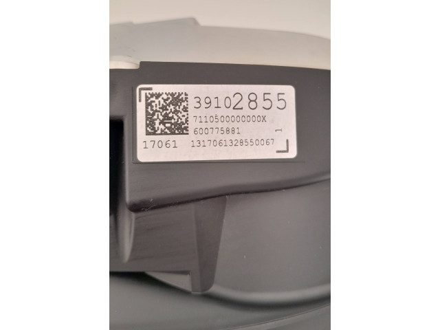 Přístrojová deska  Vauxhall Astra K 2017 39102855, 600775881  
