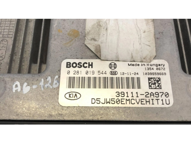 Řídící jednotka 391112A970, 0281019544   KIA Ceed 2012