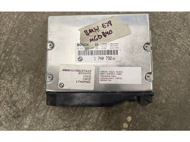 Řídící jednotka 1740732, 1740944   BMW 7 E38 2001