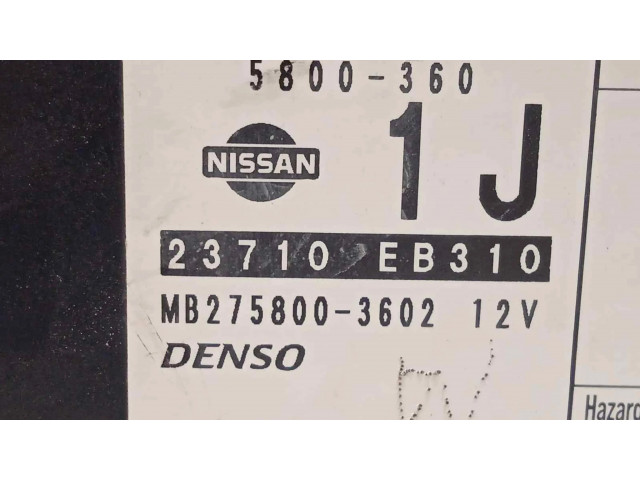 Блок управления двигателя 23710EB310, MB2758003602   Nissan Navara