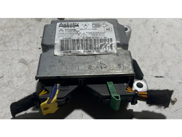 Блок подушек безопасности 9665266080, 608929500   Citroen C5