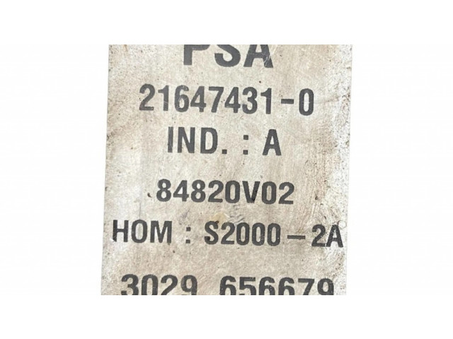 Блок управления двигателя 964462568000, 9646988680   Peugeot 206