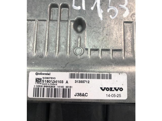 Řídící jednotka 31355712, S180134103A   Volvo V60 2010