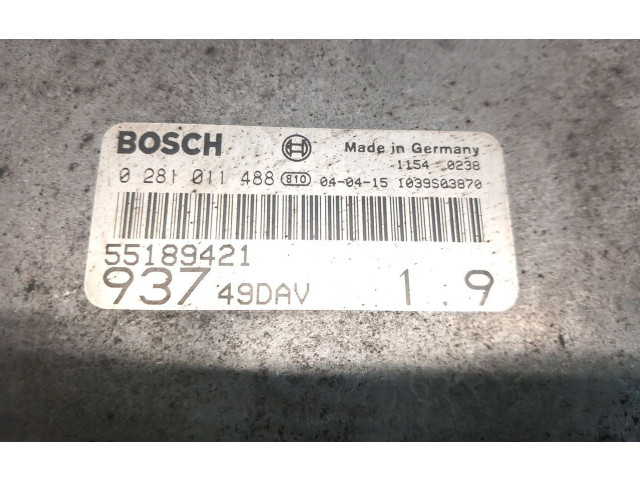 Řídící jednotka 55189421   Alfa Romeo 147 2004
