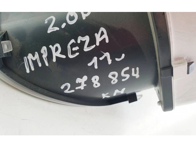 Přístrojová deska  Subaru Impreza III 2011 8504fg600, 0380001  