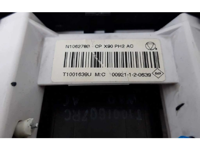 Pojistková skříňka Řídící jednotka BSM T1001639U, X90PH2AC   Dacia Sandero 2011