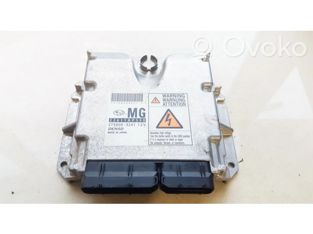 Блок управления двигателя 22611AP590, 275800-9241   Subaru Legacy