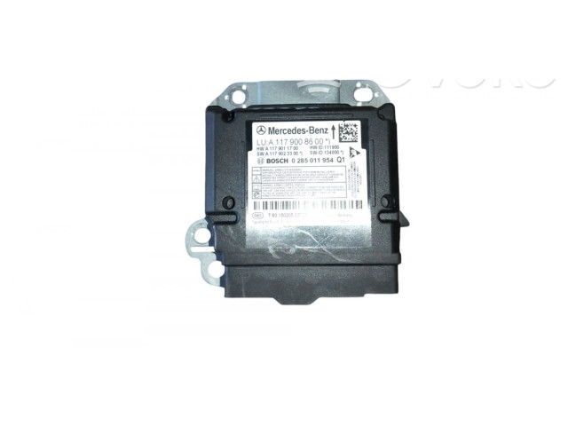 Блок подушек безопасности 0285011954, A1179008600   Mercedes-Benz CLA C117 X117 W117