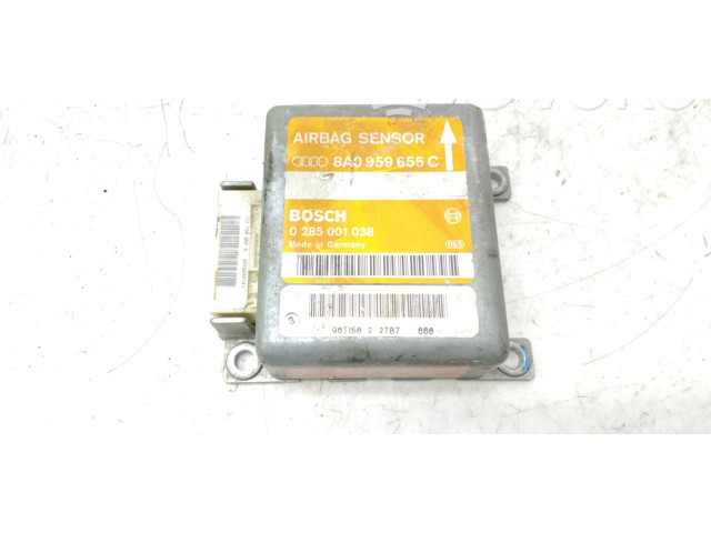 Блок подушек безопасности 8A0959655C, 0285001038   Audi A6 S6 C4 4A