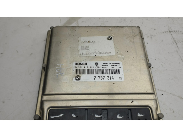 Řídící jednotka 7787314, 0281010314   BMW 5 E39 2002