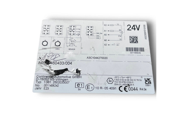 Рулевая рейка  Модуль кузова TACH10, A0034460433   Mercedes-Benz CL C216 2007 - 2014 года