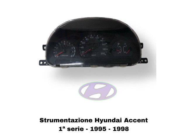 Přístrojová deska  Hyundai Accent 1996   