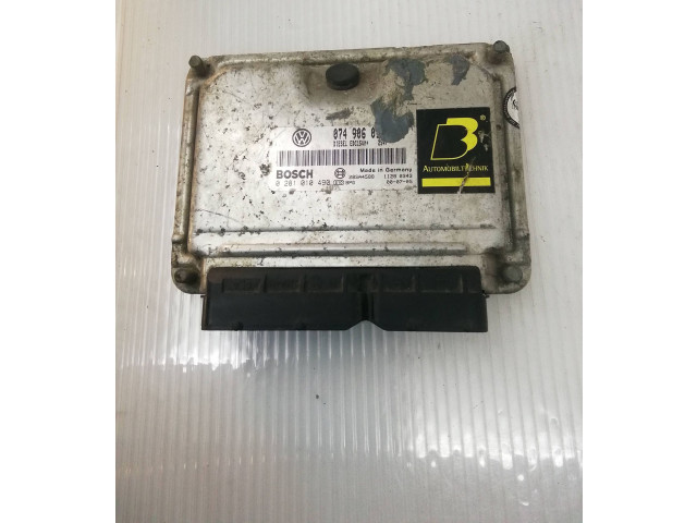 Блок управления двигателя 0281010490, 0749060   Volkswagen Transporter - Caravelle T4