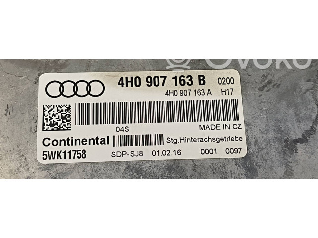 Блок управления коробкой передач 4H0907163B   Audi A8 S8 D4 4H