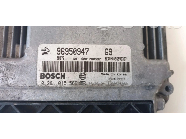 Řídící jednotka 0281015569, 0281015569   Chevrolet Captiva 2011