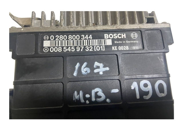 Řídící jednotka 0085459732, 0280800344   Mercedes-Benz E W124 1989