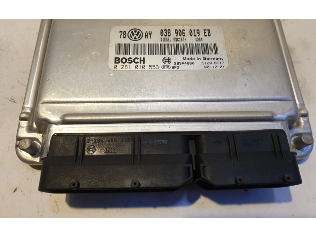 Řídící jednotka 038906019EB, 0281010553   Volkswagen PASSAT B5 1998