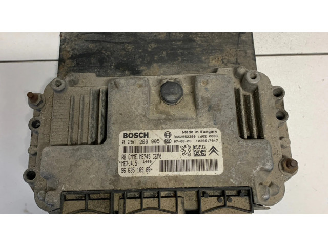 Řídící jednotka 9663518980, 9652552380   Citroen Berlingo 2007